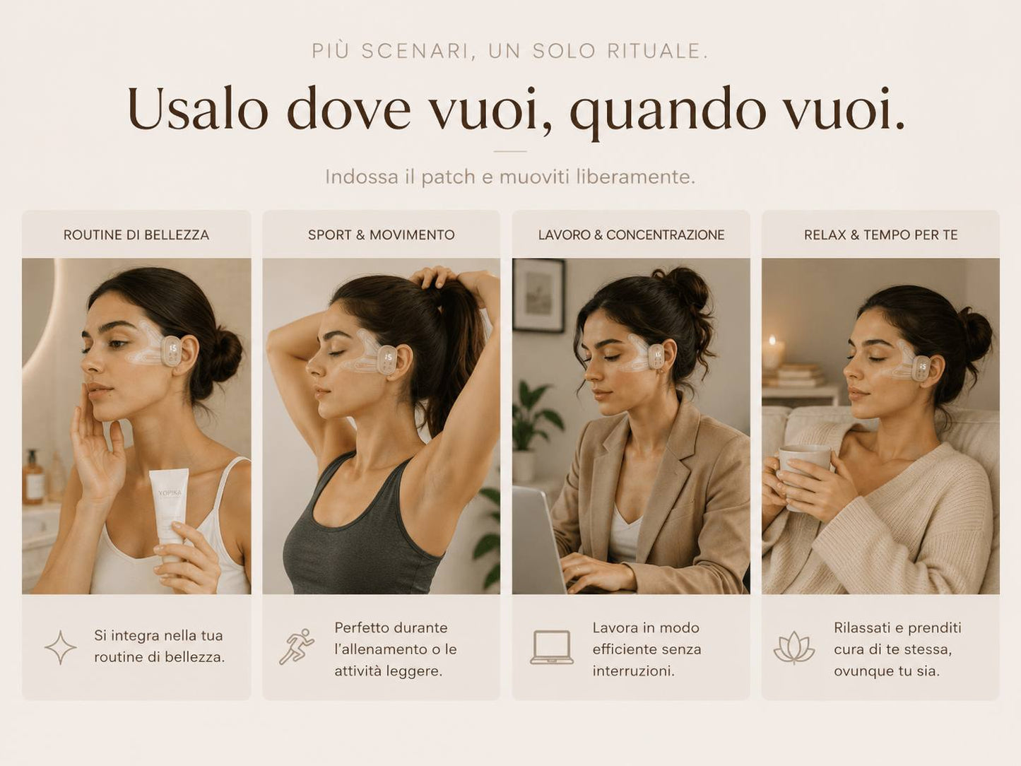 YOPIKA – Kit EMS Effetto Lifting